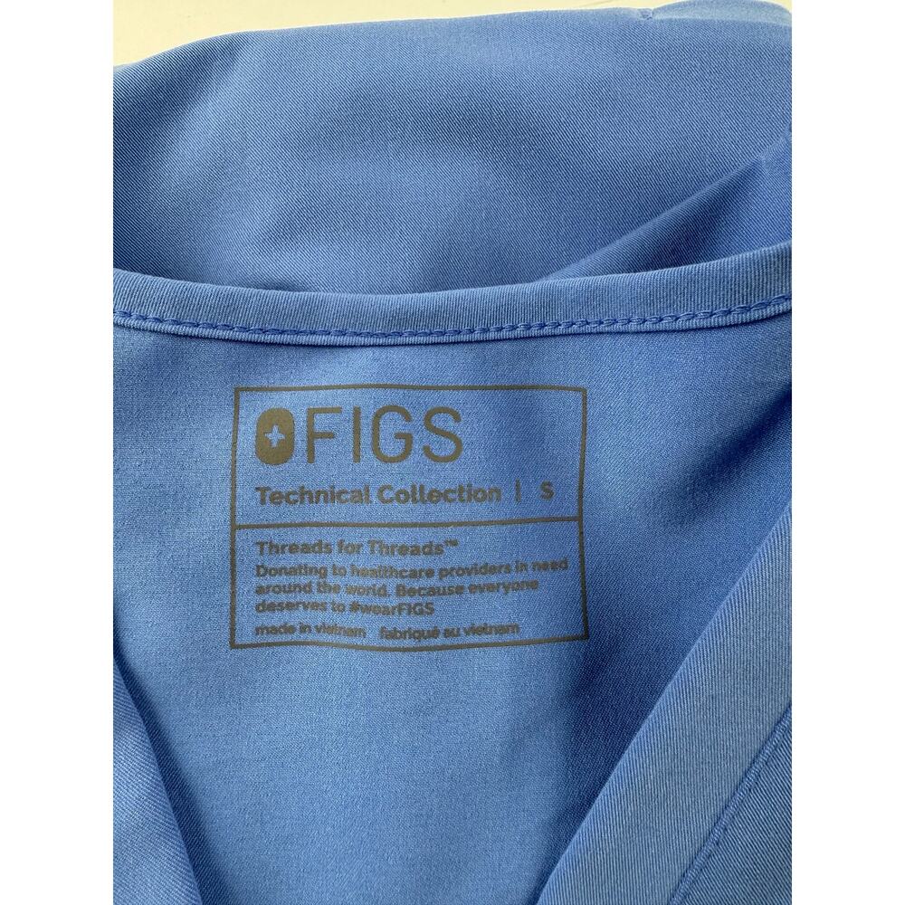 FIGS Regular Blue Scrubs Set - Size Small - Excellent Condition - Picture 6 of 10